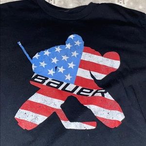 Black Bauer USA Goalie Shirt